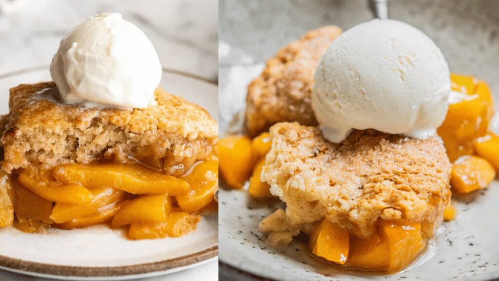 Homemade Peach Cobbler