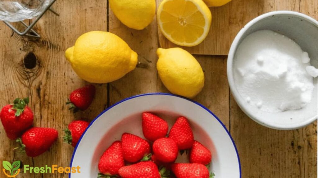 Homemade Strawberry Lemonade
